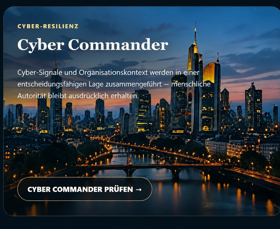 Cyber Commander prüfen